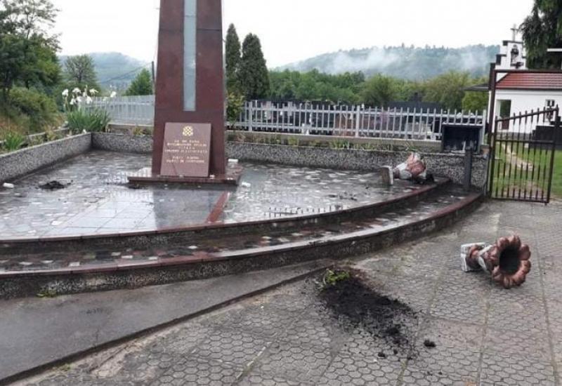 Otkriveni vandali koji su oskvrnuli spomen obilježje posvećeno ubijenim Hrvatima 